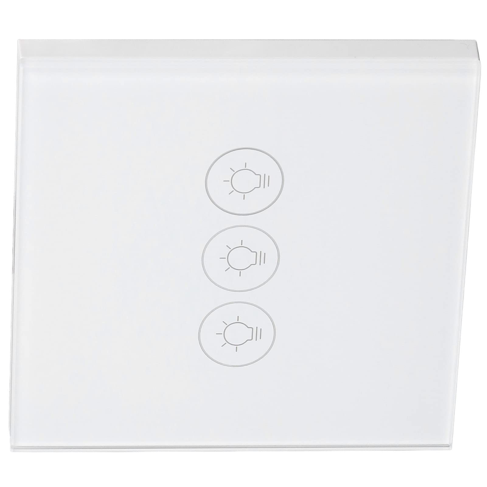 Interruptor de Luz Táctil WiFi con Temporizador, Tamaño 8,6 Cm
