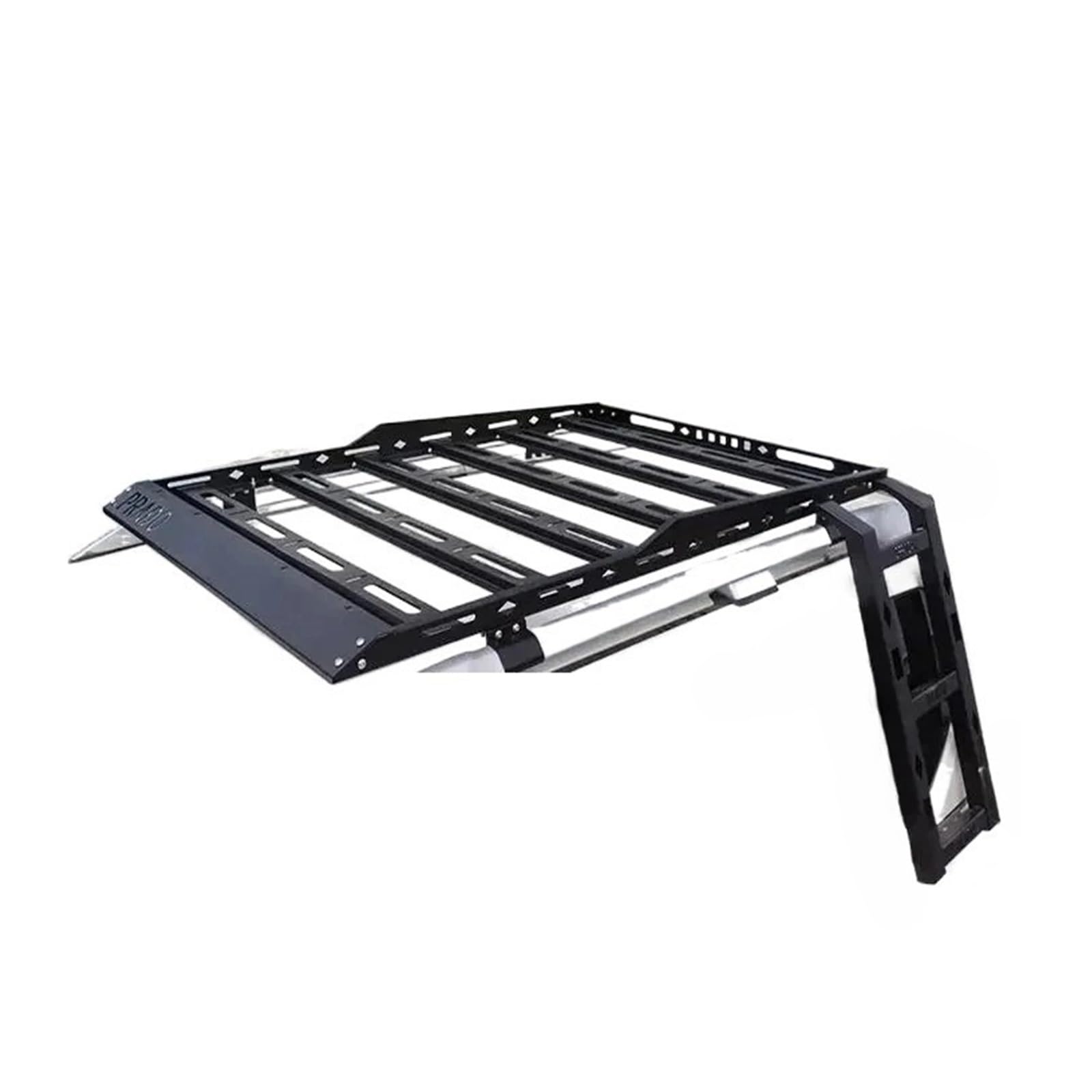 Top Roof Rack Rail Luggage Cross Bar Boxes Ladder Step Ladder Roof Racks Compatible for Toyota Land Cruiser Prado 150 FJ150 200 LC200 Car Storage Rack Roof Rack Basket Cargo Loading Programs(St