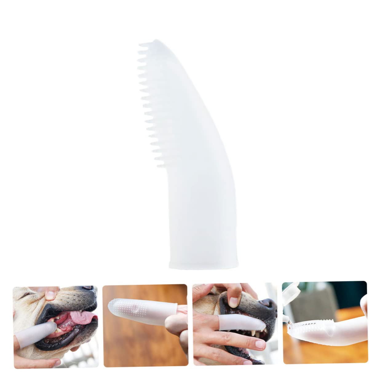 3 Stücke Finger Schutzhülle Zahnbürste Set Hund Katze Zahnbürste Stift Für Pet Oral Reinigung