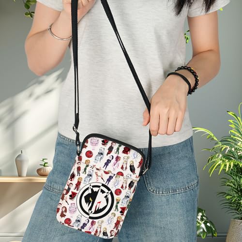 BWWKTOP Red Sickle Book Series Crossbody Bag Darrow Fans Gift Sevro & Virginia Shoulder Bag Hail Reaper Merch4