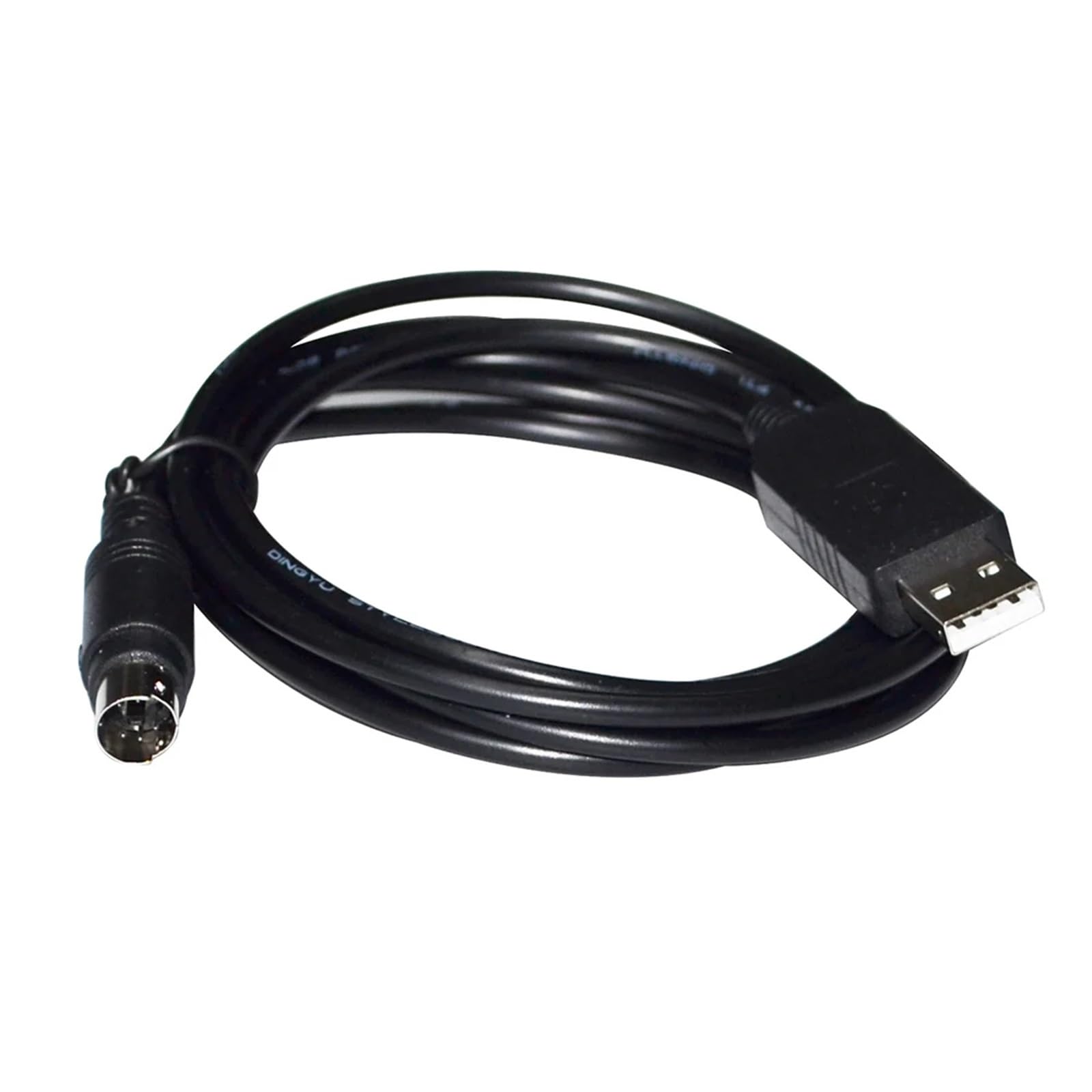 Adaptateur USB vers Mini-DIN 4 Broches MD4 FT232RL, câble de Communication série RS232 for SI TITROLINE Easy(3 Metre,USB-Mini DIN)