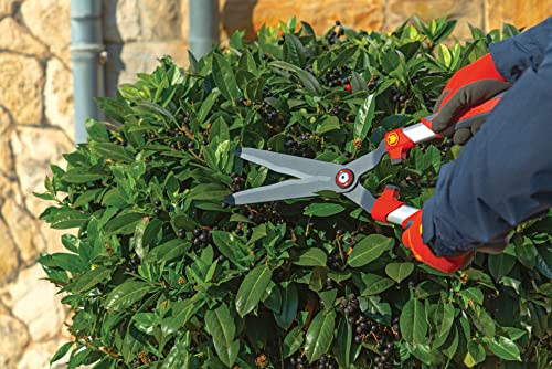 WOLF-Garten | Heckenschere HS-WP aus Aluminium mit Wellenschliff; 73AHA009650, Rot