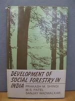 Development of social forestry in India 8120400771 Book Cover