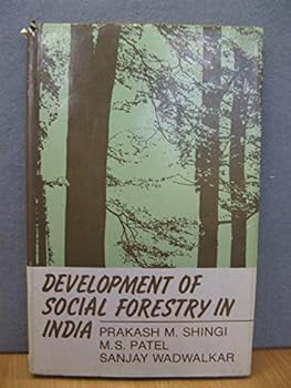 Hardcover Development of social forestry in India (CMA monograph) [Unqualified] Book