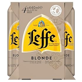 Leffe Blonde 24x440ml Cans – Leffe Blonde