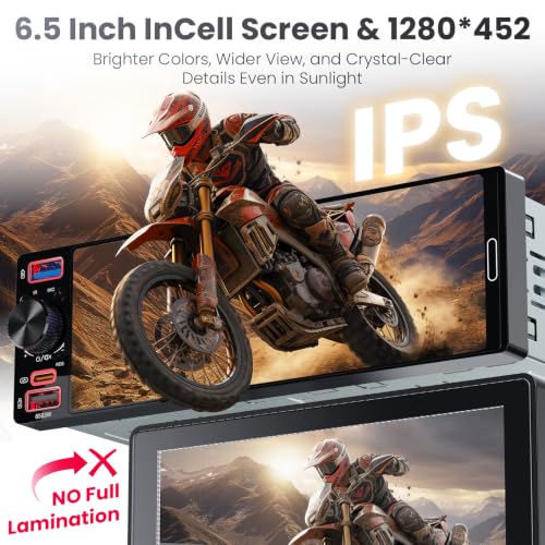 GBEER Single Din Car Stereo