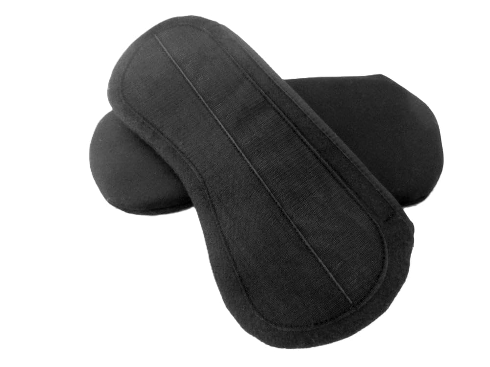 Klettbare & befüllbare Filzkissen für Flexible & baumlose Sättel oder Pads - Standardform Größe 51/52 cm Länge
