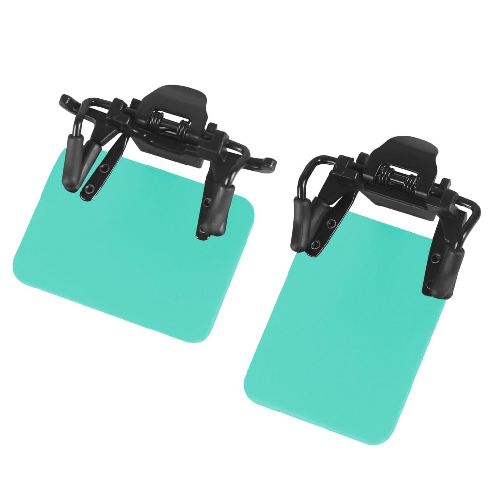 DONGKER Shooting Glasses Blinders,2 PCS 180° Adjustable Angle Resin Archery Glasses Patch for Shootings Training Archery