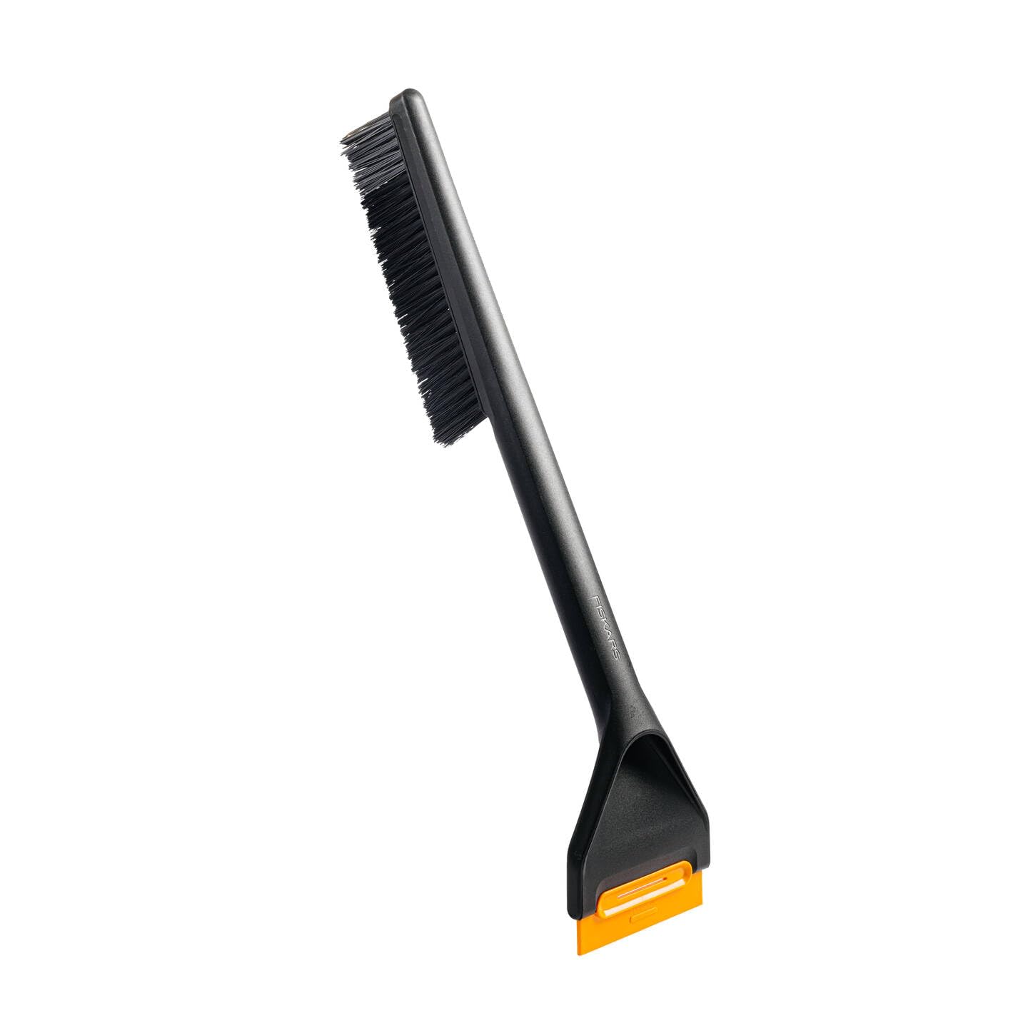 Fiskars Solid Car Snow Brush and Ice Scraper, 47 cm, Replaceable Scraper with Hard and Soft Edge, 1078496