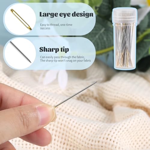 Image of ZXIIXZ 72 Pcs Cross Stitch Supplies, Embroidery Kit for Beginners with Cross Stitch Hoops Needles Embroidery Scissors Floss Bobbins Seam Ripper for Adults, Embroidery Tools DIY Supplies