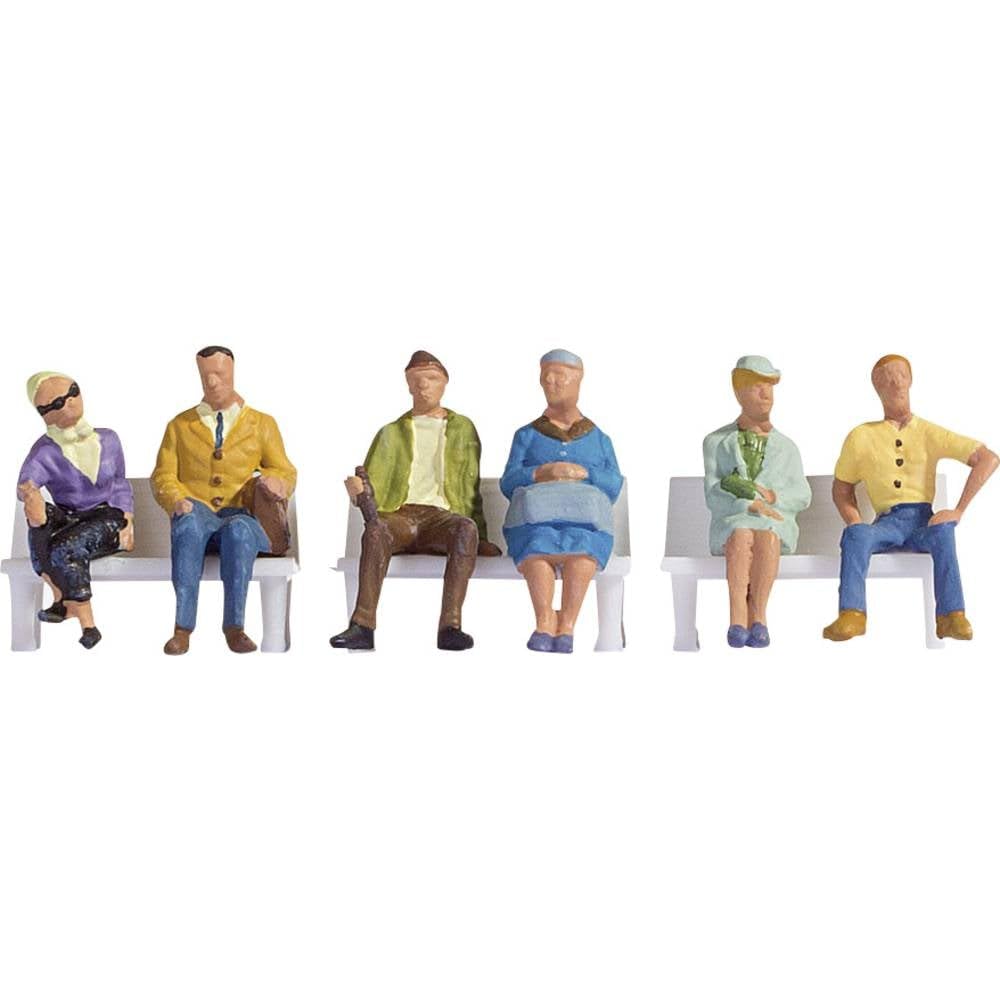 Noch 36532 Sitting People Landscape Modelling