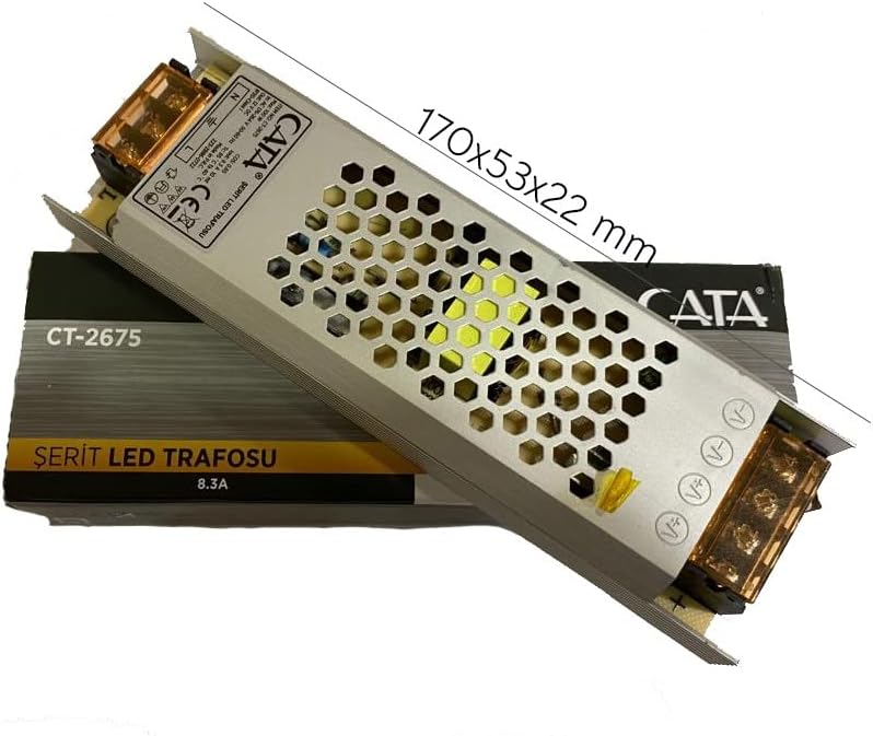 CATA CT 2675 8.3 AMPER SÜPERSLİM 100W TRAFO