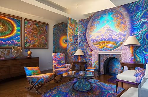 Affiches sur toile SERENDIPITP art mural 58x90cm décoration grand format salon et chambre