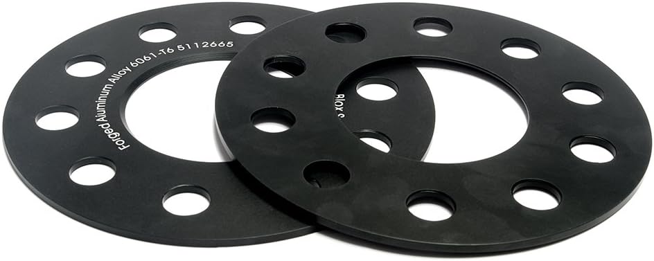 2Pcs 5MM PCD 5x112 CB66.5 Hub Centric Wheel Spacers Forged Aluminum Alloy 6061 T6 with Bolt M14x1.5 for Mercedes Benz B Class W245 W245 Restyling W246 W246 Restyling