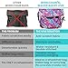 Vive XL Wheelchair Bag - Waterproof, Scratch-Resistant, Double-Stitched, Machine Washable Accessory for Adults, Seniors, 15 Colors - Storage Walker Backpack to Hang on Back of Wheel Chair