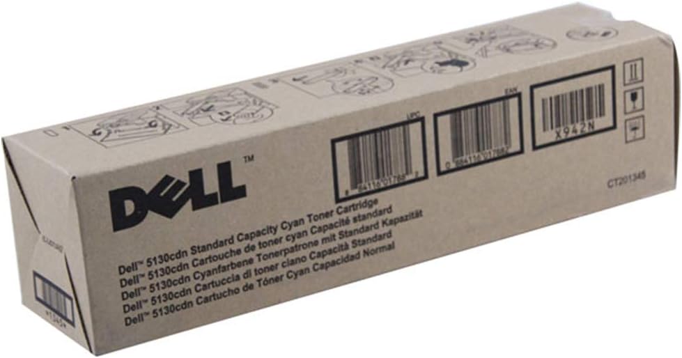 Dell X942N Cyan Toner Cartridge 5130cdn Color Laser Printer