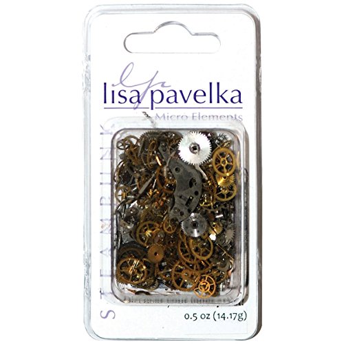 Lisa Pavelka Micro Elements - Steampunk Collection Watch Gears and Cogs -0.5 oz