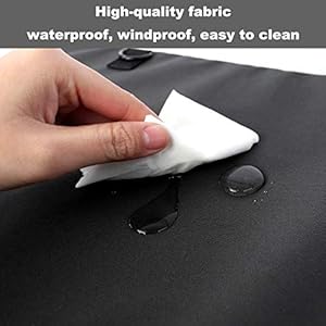 Durable Dog crate cover Double Door for large pet Kennel Covers Universal Fit for 24 30 36 42 48 inches Wire Dog Crate (24 Inch (24″ L x 18″ W x 20″ H))-Black