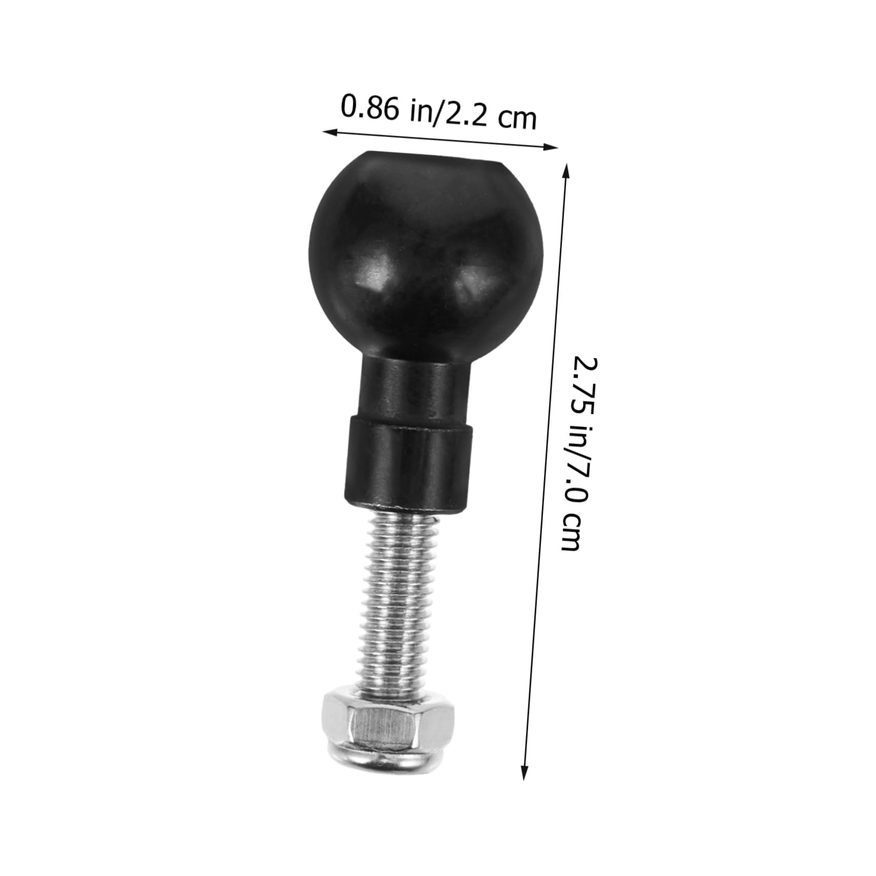 SOLUSTRE 5pièces Support De Smartphone Pour Guidon De Avec Base à Boule Fixe Pour Navigation Et Photos
