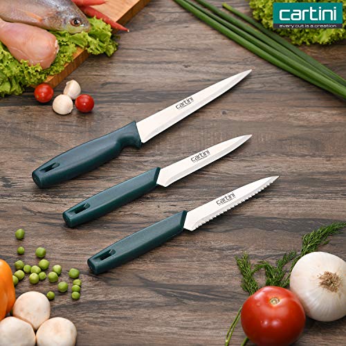 Set Cuchillos Cocina 3 Piezas Acero Inox miniatura 5