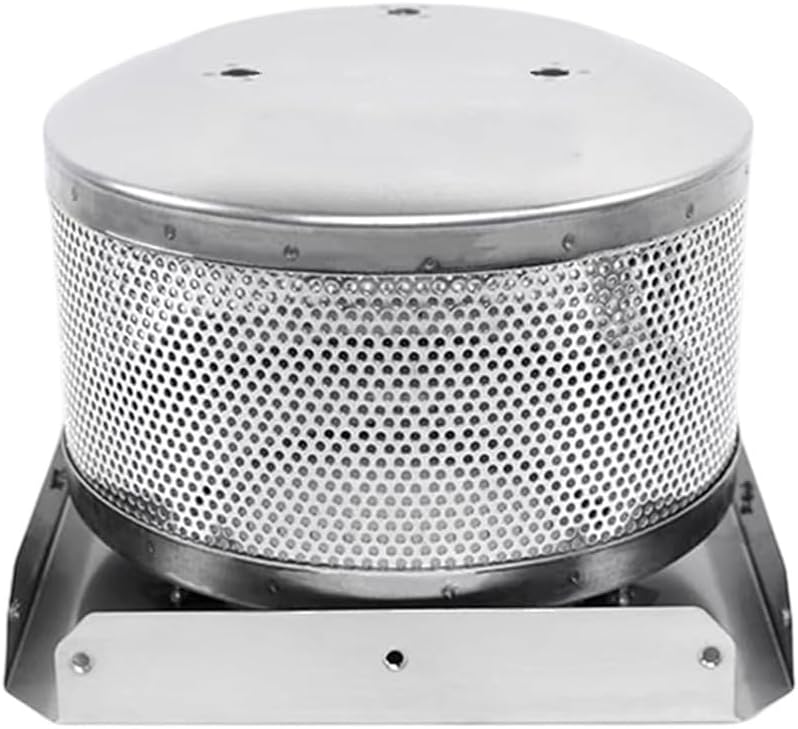 Stainless Steel 4-Sided Pyramid Heater Replacement Emitter Screen Base,7 Inch Diameter For Outdoor Patio Heaters 304 Grade Double-Cover Heating Mesh(7cm)