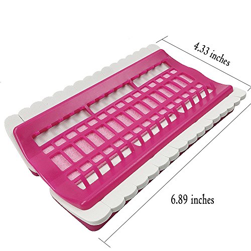 D&D Floss Organizer Cross Stitch Kit Embroidery Thread Project Card 30 Positions Sewing Needle Pins Holder Craft Tools Accessory