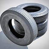 Set of 4 (FOUR) Transeagle TE30 Premium Trailer Tire-ST205/85D14.5 205/85-14.5 205/85/14.5 (8-14.5) 120L Load Range G LRG 14-Ply BSW Black Side Wall