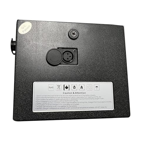 eLifecenter Replacement 24V 10AH Lion-Battery Type 1 for KR8807 Electric Wheelchair Cover