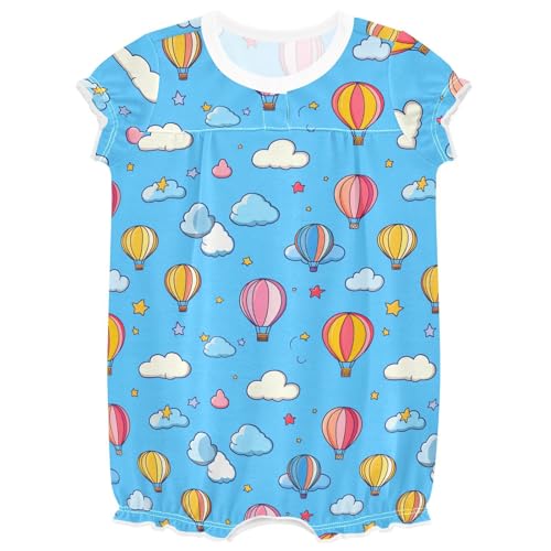 Barboteuse pour filles vêtements d'été bébé combinaison coton 3-24 mois