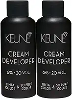 Kit Keune Tinta Color & So Pure Color 6% - 20 VOL - Oxidante Cremoso 60ml (2 unidades)
