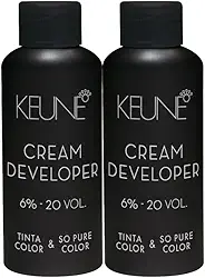 Kit Keune Tinta Color & So Pure Color 6% - 20 VOL - Oxidante Cremoso 60ml (2 unidades)