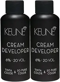 Kit Keune Tinta Color & So Pure Color 6% - 20 VOL - Oxidante Cremoso 60ml (2 unidades)