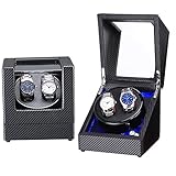 ngddf2haa Bobinador automático de relojes de pintura para el hogar, caja de reloj con luz LED automática, mantenimiento de colección de negocios (color: 5 tamaño: 0) (1)