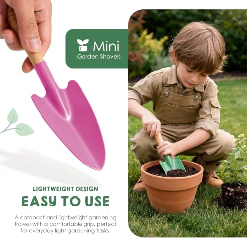 Truelle de jardin 27 x 7 cm mini pelles légères pour transplanter