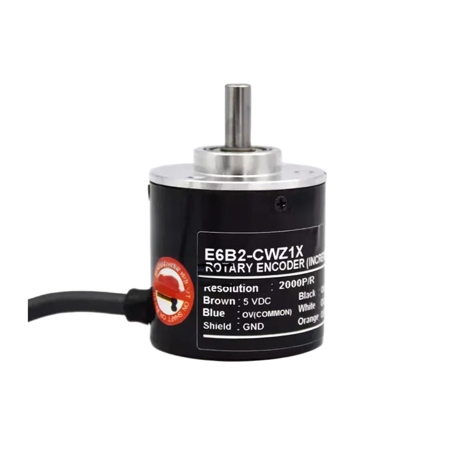 COSZWQDP E6B2-CWZ1X Incremental Photoelectric Rotary Encoder Differential Output E6B2 CWZ1X 20PR 100PR 600PR 1024PR 2500PR DC 5V-24V(20PR)