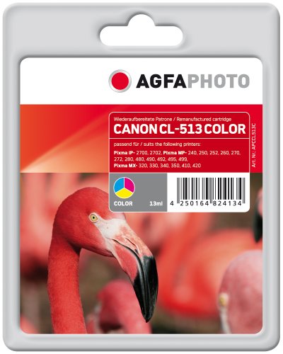 Agfaphoto Apccl513C Cyan, Magenta, Yellow Ink Cartridge #TOP4