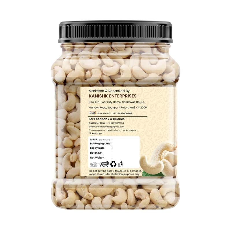 Image of MAHIRA HUB Pure Cashews Whole /Kaju, 900g, Nutritious & Delicious, Premium Kaju nuts, Rich in Protein, Magnesium & Phosphorus, Deluxe Size & Crunchy Nuts