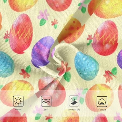 Joisal Cotton Toddlers Underwear Floral Colorful Easter Eggs Beige Girl Panties Cute Animals Underpants Briefs 2t3