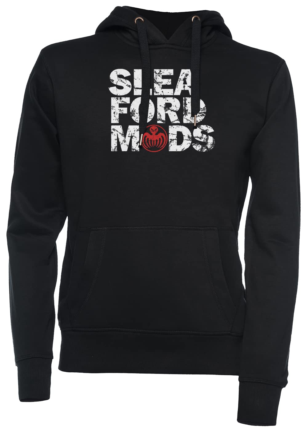 Sleaford MODS Unisex Unisex Felpa con Cappuccio Nero