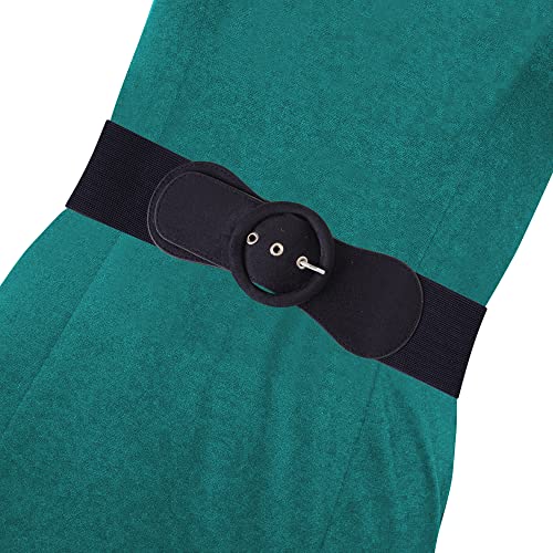 Ro Rox 1950's Belt Retro Vintage Rockabilly Elasticated Suedette Waist Cincher2