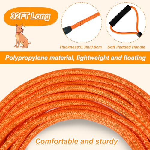 Vivifying Long Dog Leash, 32Ft Floating Dog Training Leash thumb #2