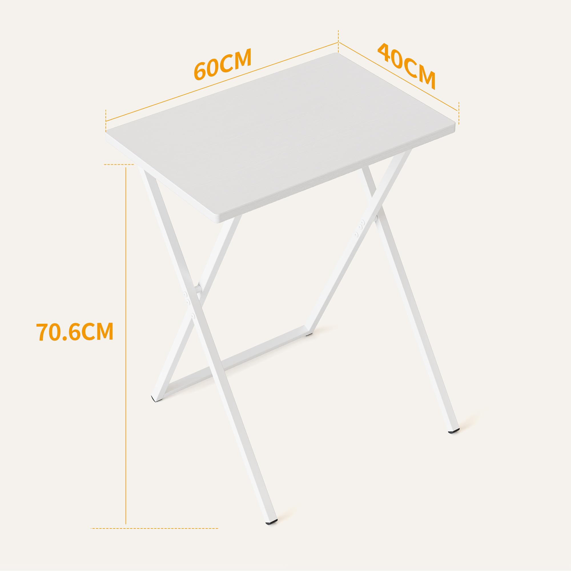 Cubiker 折りたたみデスク 幅60cm奥行き40cm ブラウン Amazon
