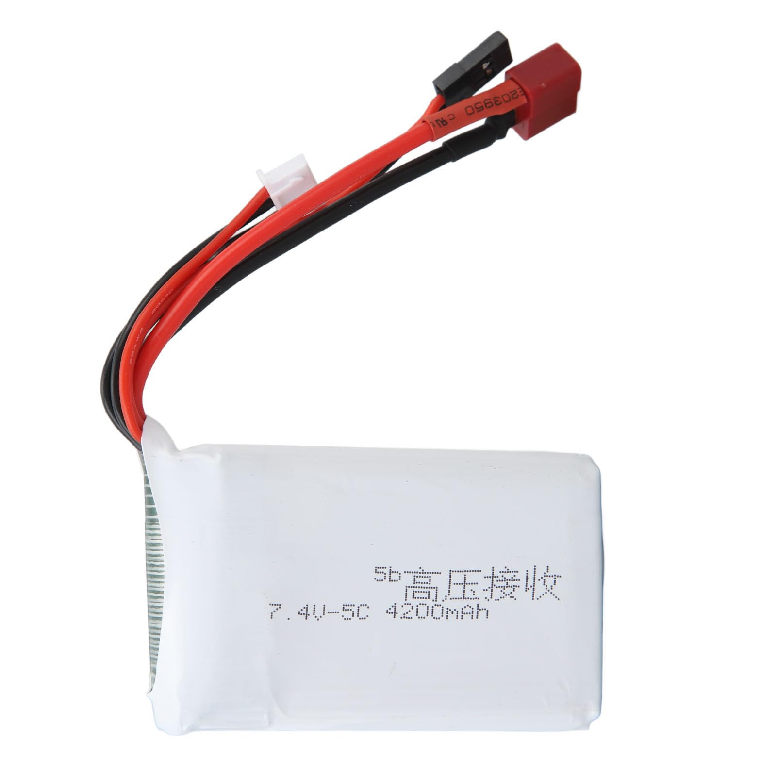 RC 7.4V 4200mAh Bateria litowa Lekka ochrona przed przeładowaniem Wtyczka T Baterie RC Do zabawek RC Wysoka wydajność Trwałe Długotrwałe Zasilanie Do Samochodów Zdalnie