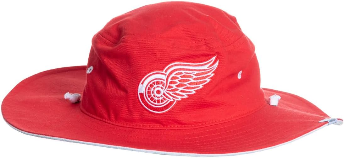Calhoun NHL Surf & Skate Team Logo Boonie Hat – Adjustable, Outdoor Hat with Embroidered Team Logo