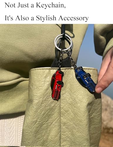 Image of Car Keychain Compatible with Mustang,Metal Key Chain,For Mustang GT Key chain, Enamel Keychain