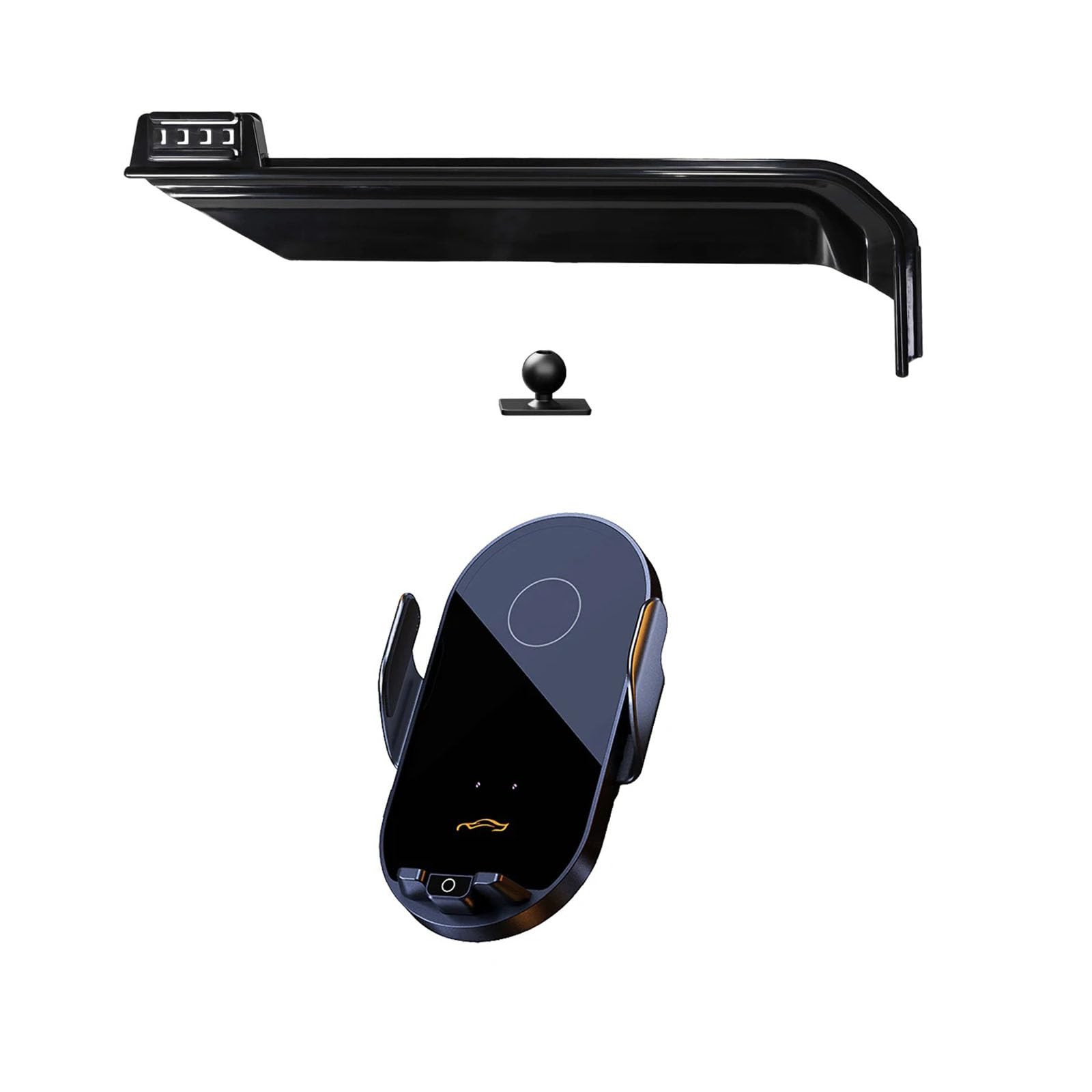 MOGFLMAN Car Phone Holder for Toyota Prado LC250 2024-2025, LHD Car Phone Holder