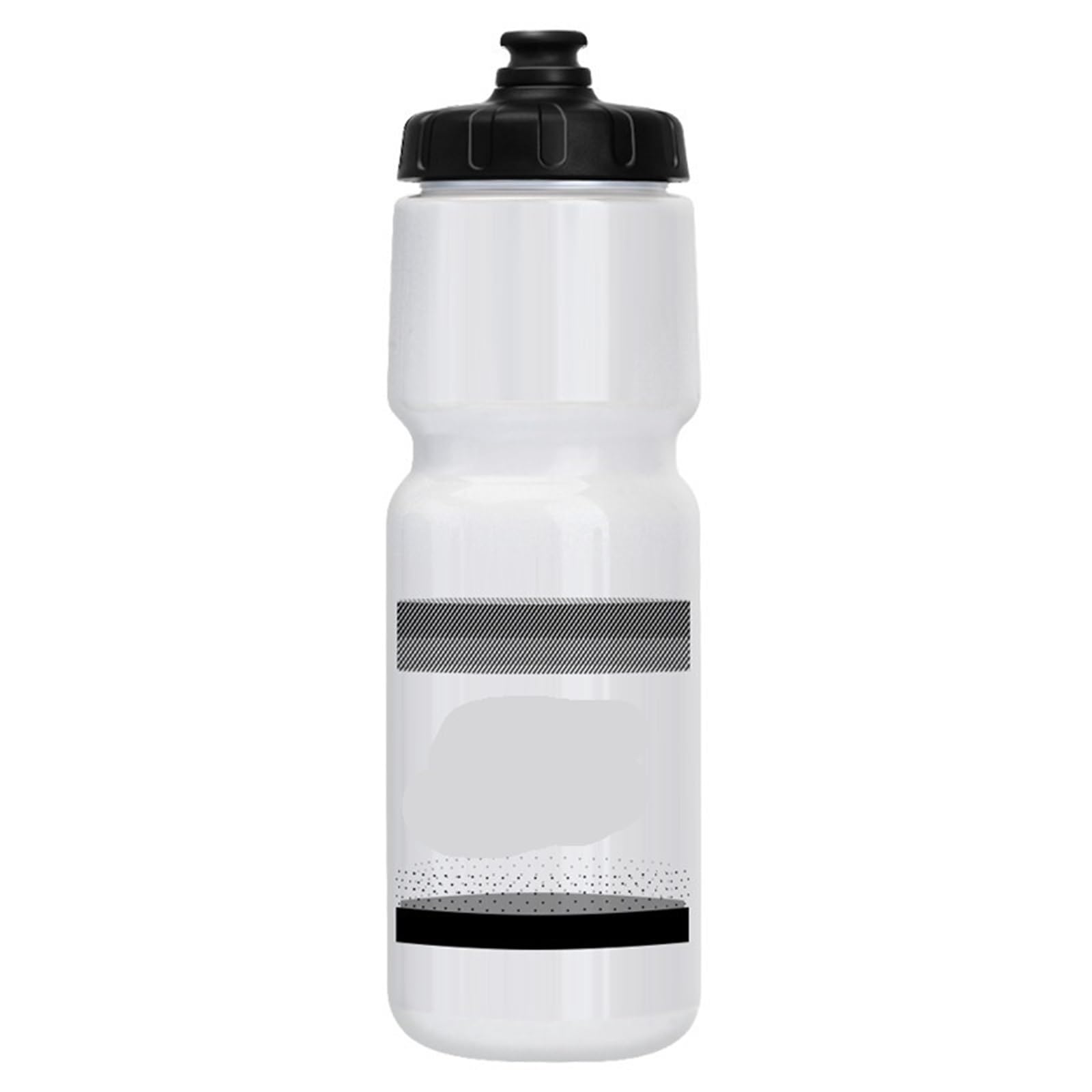 QuxetlRyz Sports Water Bottle Bicycle Water Bottle 750ML PP5 Plastic For Outdoor Running Climbing Sports Squeeze Mug Cycling Kettle Portable Bike Cup(WHITE)