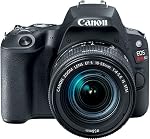 Canon EOS Rebel SL2 DSLR Camera with EF-S 18-55mm STM Lens - WiFi Enabled, Black - 2249C002