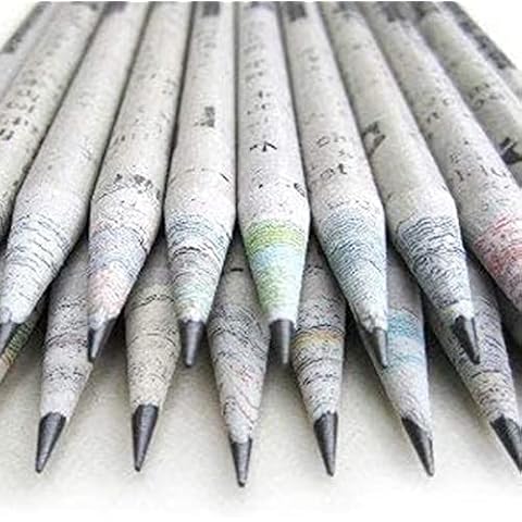 St@llion Recycled HB Pencils with Sharpener Cover