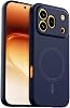Compatible con Funda para Honor 600 Pro, Compatible con Honor 600 Pro 5G VKP-NX9 Funda de Silicona TPU a Prueba de Golpes Magnética Azul 1